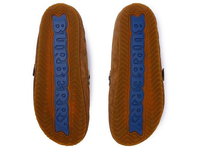 Burberry Urchin mules in Check shealing Brown - view 5