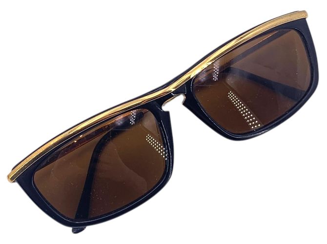 Persol Occhiali da sole Ratti Vintage Black and Gold PP505 140mm Nero - vista 6