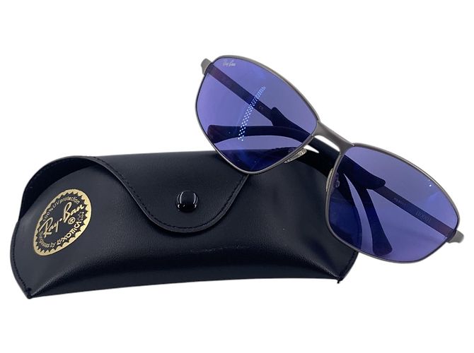 Ray-Ban Vintage Callaway RB 8001 B0001 Gold Sonnenbrille Grau - Ansicht 2