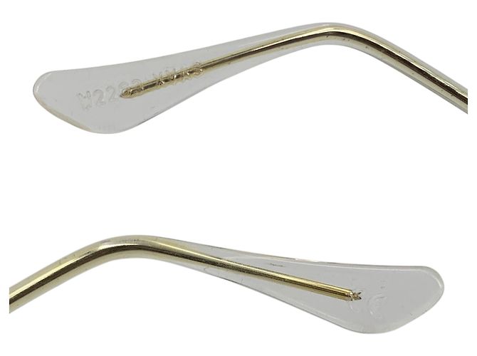 Ray-Ban Occhiali da sole Vintage Silver Metal W2263 con lenti a specchio ovali Argento - vista 5