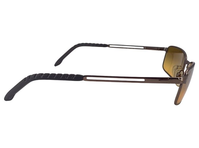 Persol Occhiali da sole rettangolari Vintage Brown Metal 2119S 56/17 135mm - vista 4
