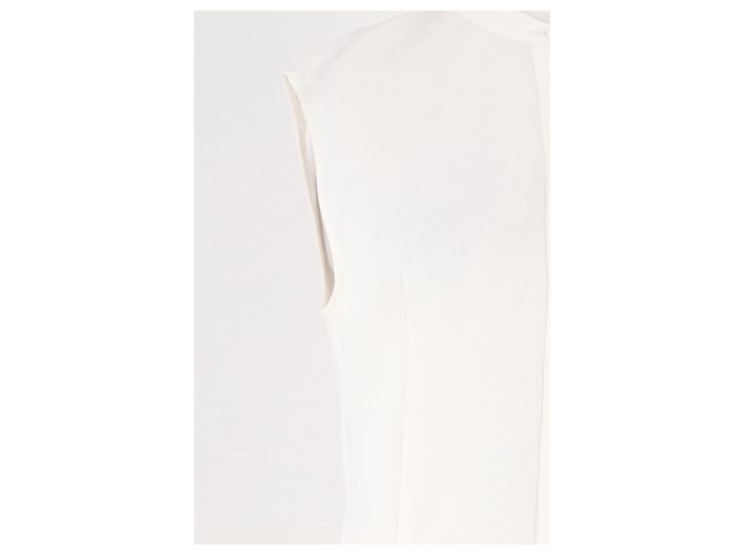 Vestido de seda blanco Iro - vista 3