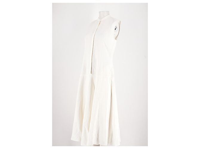 Vestido de seda blanco Iro - vista 4