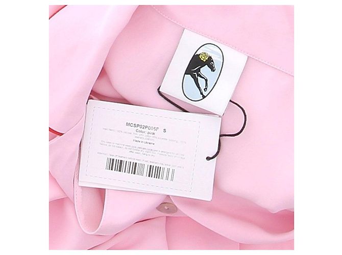 Autre Marque Camicia rosa in viscosa SLEEPER - vista 5