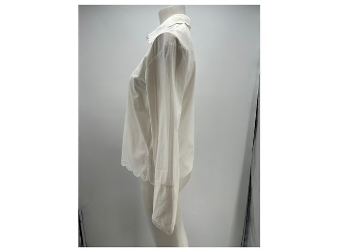 Autre Marque Top de algodão branco THE GARMENT S - vista 4