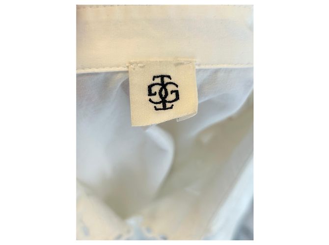 Autre Marque Top de algodão branco THE GARMENT S - vista 5