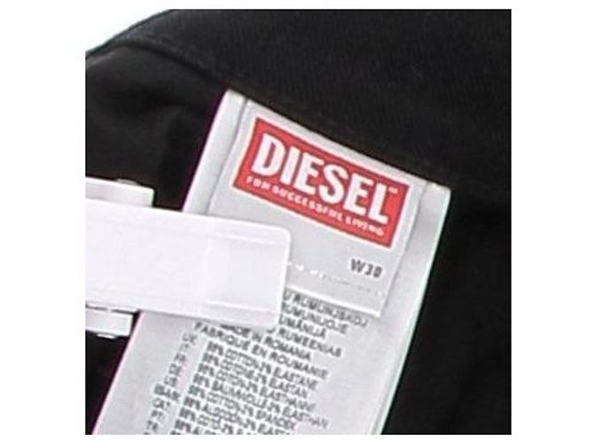 Diesel Jean noir 2019 D-strukt Nero - vista 6