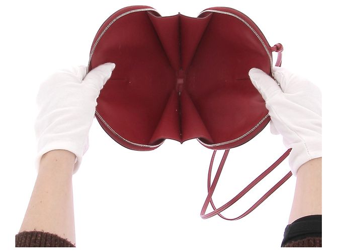 Alaïa Borsa a tracolla "Le Coeur" Rosso - vista 6