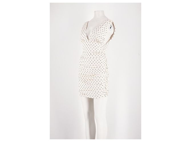Autre Marque Vestido mini blanco NOBODY'S CHILD - vista 4