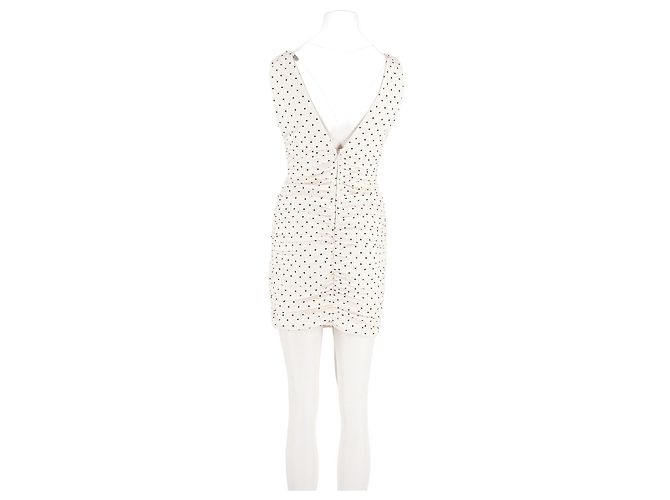 Autre Marque Vestido mini blanco NOBODY'S CHILD - vista 6