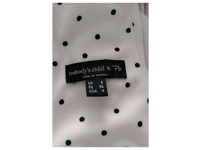 Autre Marque Vestido mini blanco NOBODY'S CHILD - vista 7