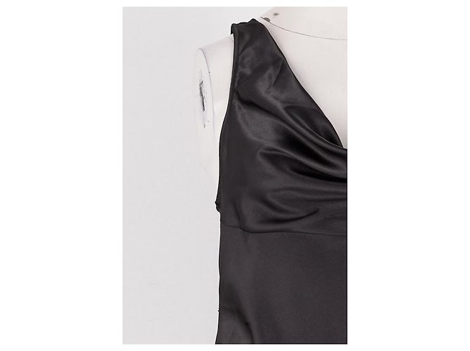 Autre Marque Crop top nero BOA - vista 3