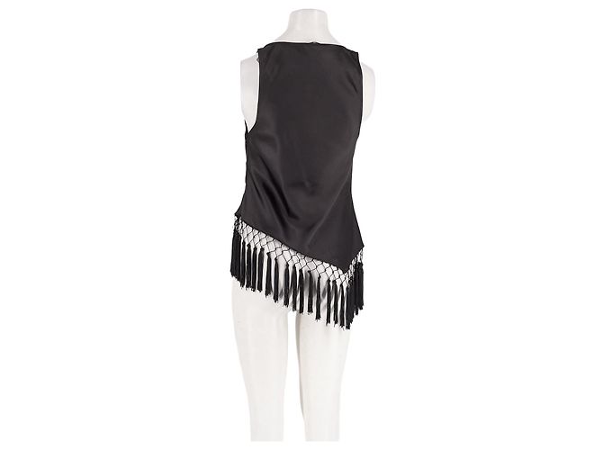 Autre Marque Crop top nero BOA - vista 6