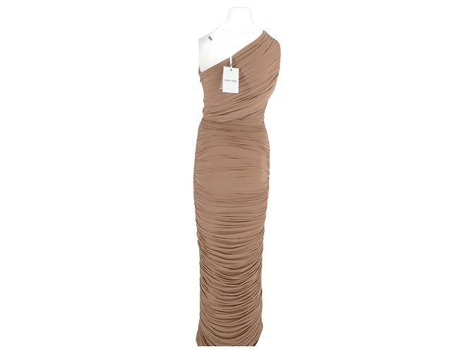 Autre Marque Vestido maxi beige RONNY KOBO - vista 6