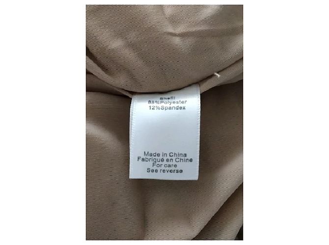 Autre Marque Vestido maxi beige RONNY KOBO - vista 8