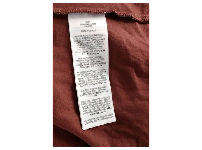 Autre Marque Vestido largo Boden marrón de viscosa Castaño - vista 8