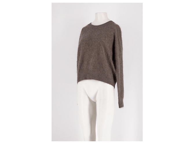 Autre Marque Camisola de cashmere castanha Marrom - vista 4