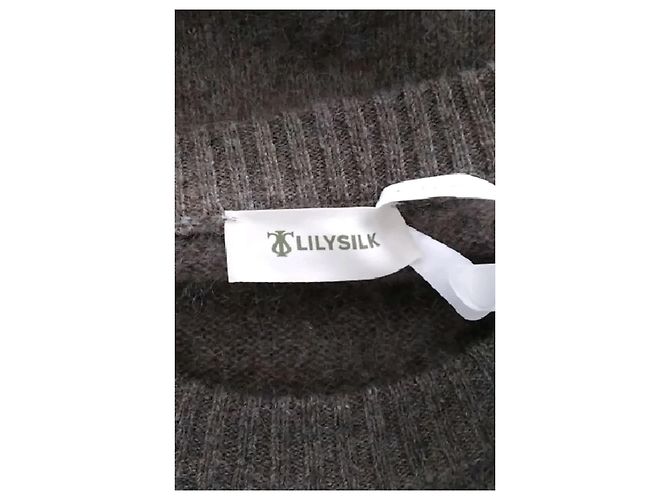 Autre Marque Camisola de cashmere castanha Marrom - vista 7