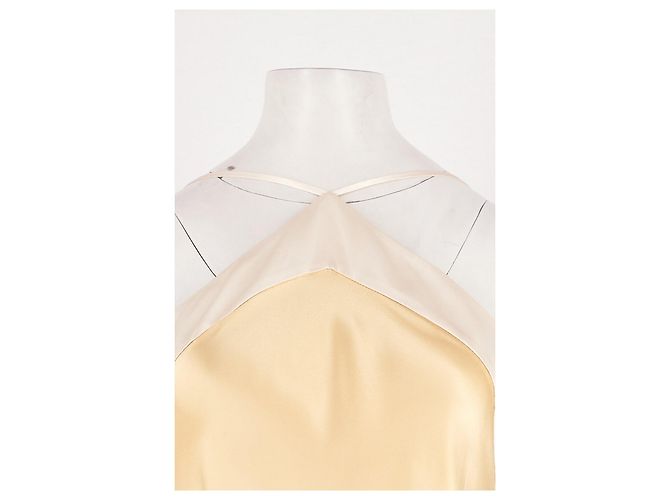 Abito in seta giallo Reformation - vista 2