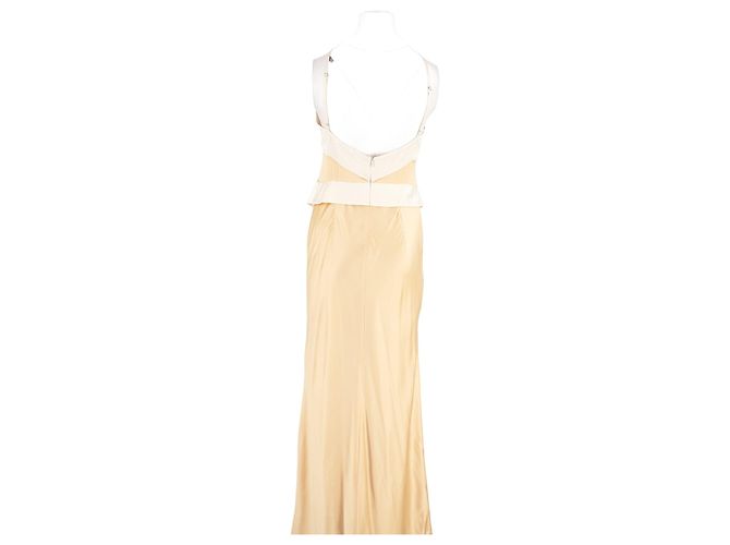 Abito in seta giallo Reformation - vista 6