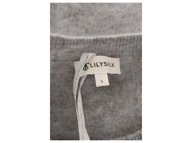 Autre Marque Jersey de cachemira gris LILYSILK - vista 7
