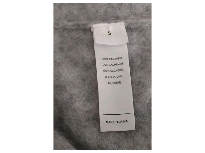 Autre Marque Jersey de cachemira gris LILYSILK - vista 8