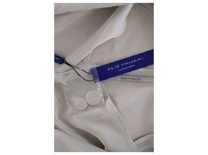 Blazer court beige Elie Tahari - vue 7