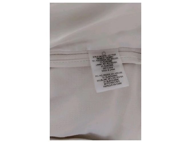 Blazer court beige Elie Tahari - vue 8