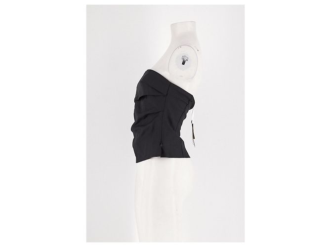 Autre Marque Top de lana negro LILYSILK - vista 5