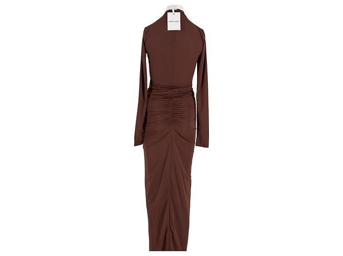 Autre Marque Vestido mini marrón RONNY KOBO Castaño - vista 6
