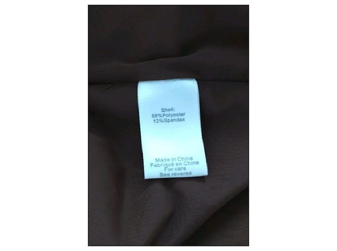 Autre Marque Vestido mini marrón RONNY KOBO Castaño - vista 8