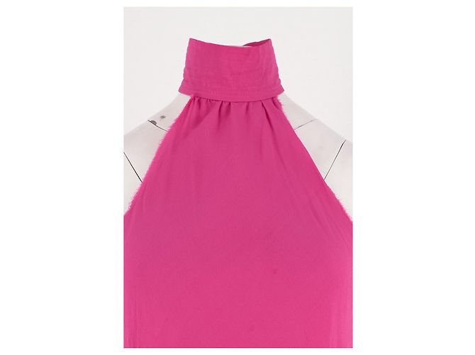 Autre Marque Top de seda rosa CULTNAKED - vista 2
