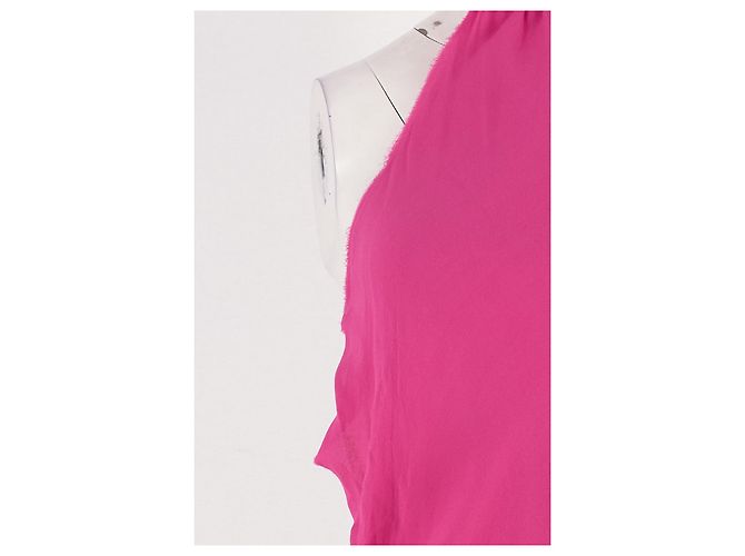 Autre Marque Top de seda rosa CULTNAKED - vista 3