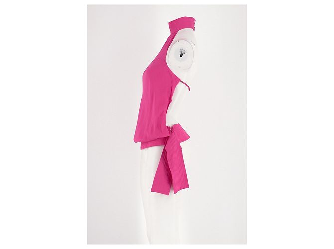 Autre Marque Top de seda rosa CULTNAKED - vista 5