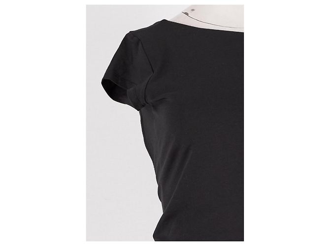 Autre Marque Top de algodão preto CERRIC - vista 3