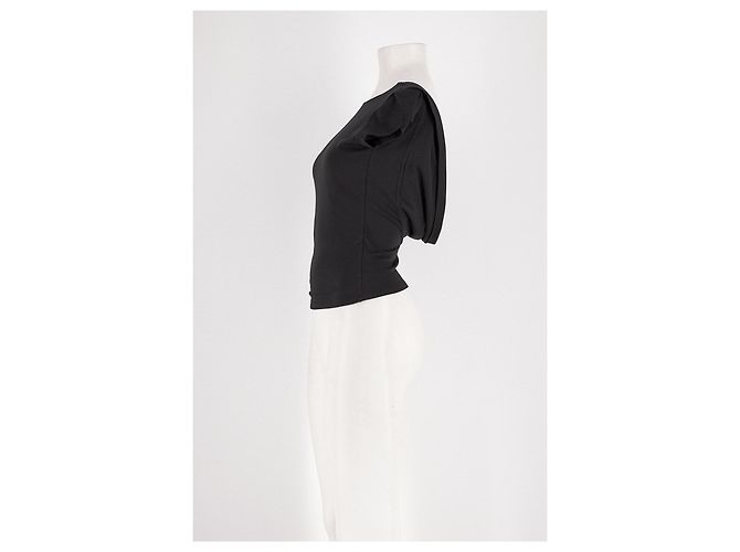Autre Marque Top de algodão preto CERRIC - vista 5
