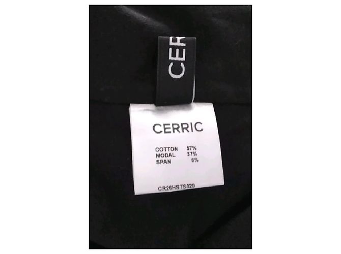 Autre Marque Top de algodão preto CERRIC - vista 7