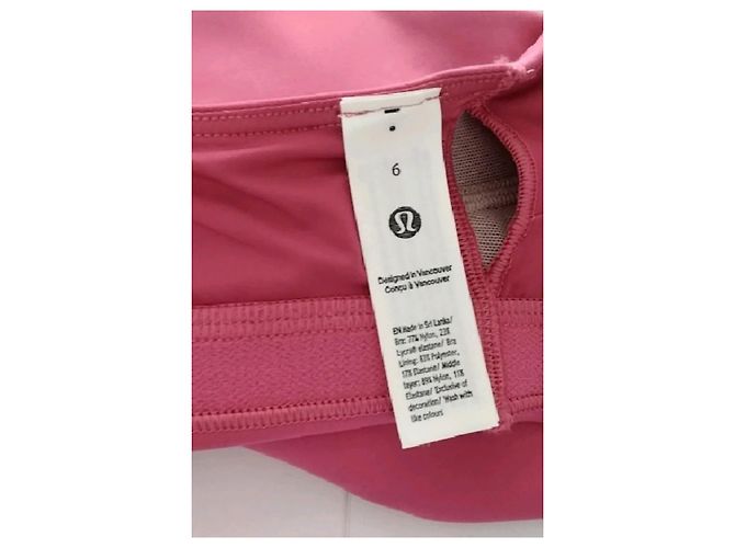 Autre Marque LULULEMON Top in Rosa gerade Schnittführung Pink - Ansicht 7