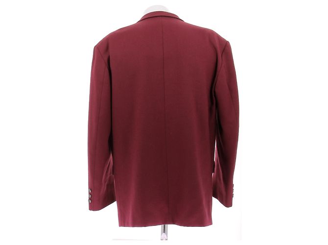 Yves Saint Laurent Roter Wollblazer Größe 52 - Ansicht 2