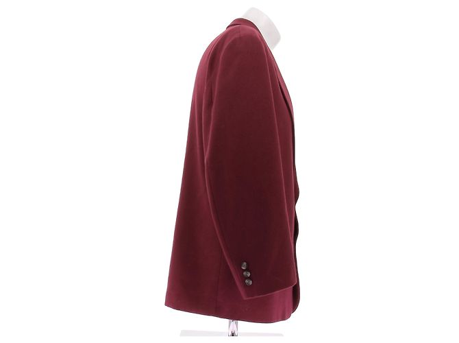 Yves Saint Laurent Roter Wollblazer Größe 52 - Ansicht 4