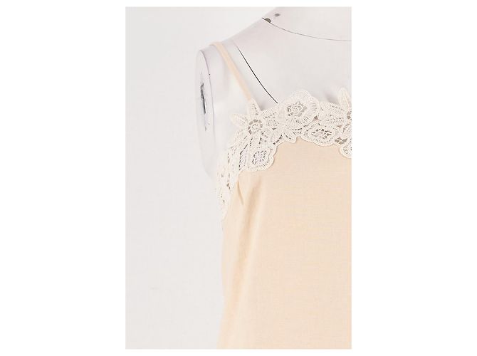 Abito in cotone beige SéZane Taglia 34 - vista 3