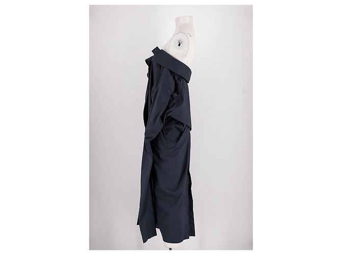 Vestido Max Mara de algodão azul marinho - vista 5