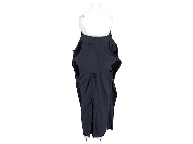 Vestido Max Mara de algodão azul marinho - vista 6