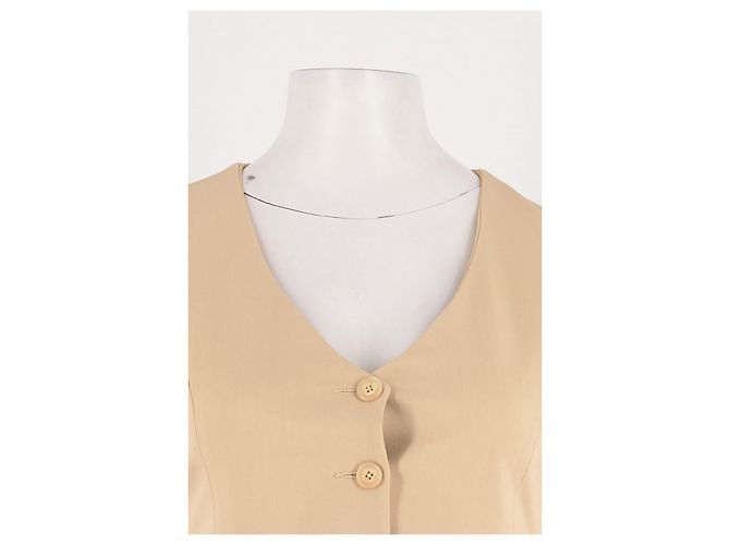 Autre Marque Top de lana beige THE FRANKIE SHOP - vista 2