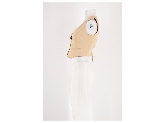 Autre Marque Top de lana beige THE FRANKIE SHOP - vista 5