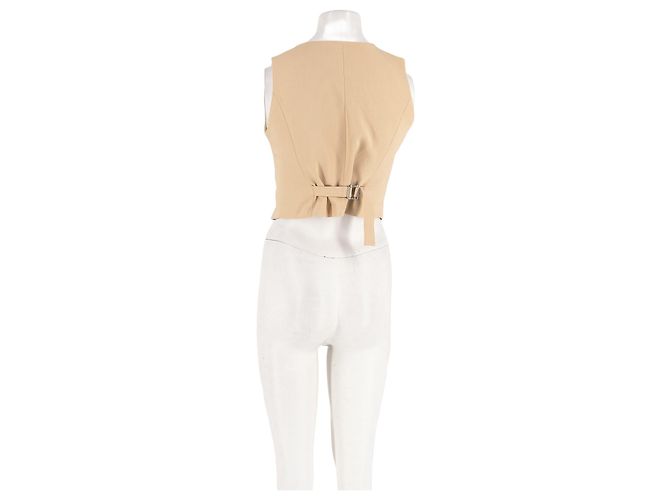 Autre Marque Top de lana beige THE FRANKIE SHOP - vista 6
