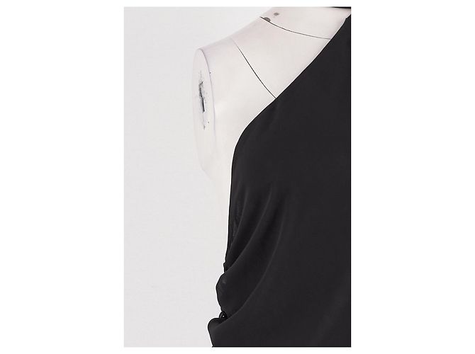 Autre Marque Top reto preto BIANCA - vista 3