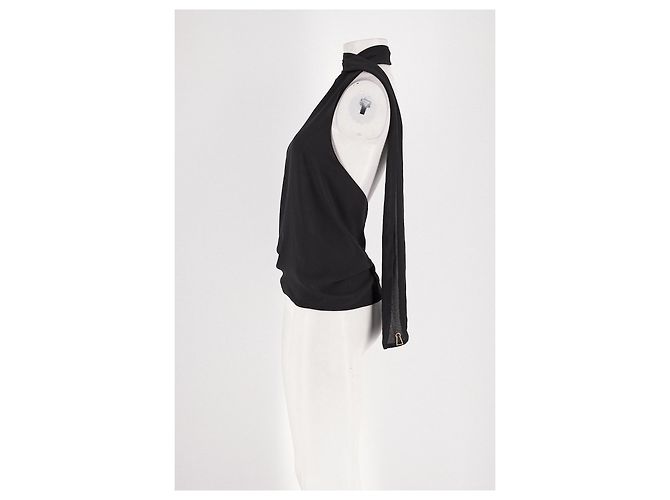 Autre Marque Top reto preto BIANCA - vista 5