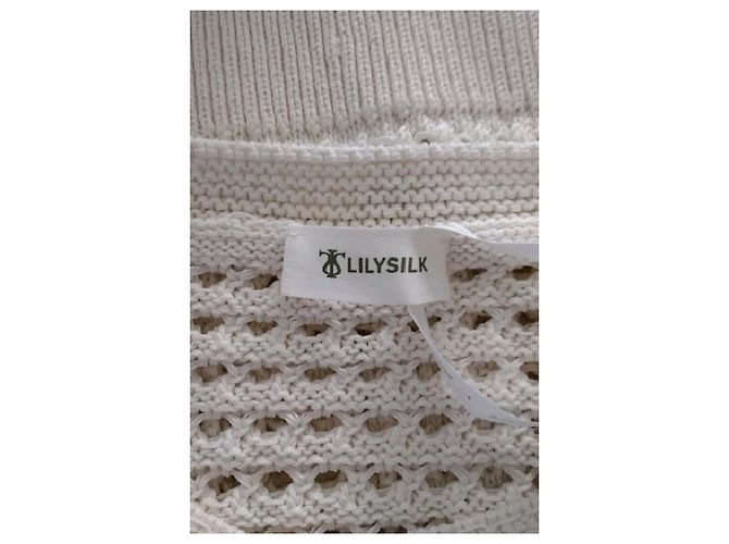 Autre Marque Jersey de algodón blanco LILYSILK - vista 7