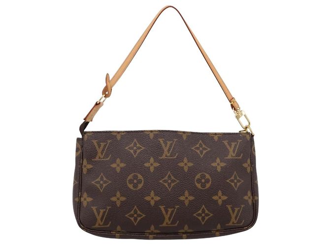 LOUIS VUITTON Monogram Pochette Accessoires Pouch M51980 LV - vista 3